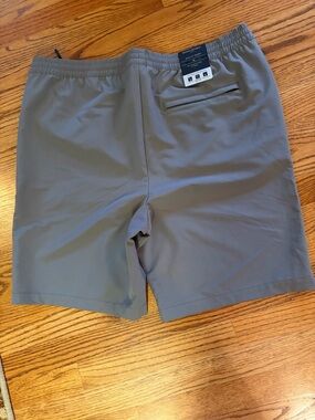 Banana Republic Men's Athletic Shorts - Slate Gray